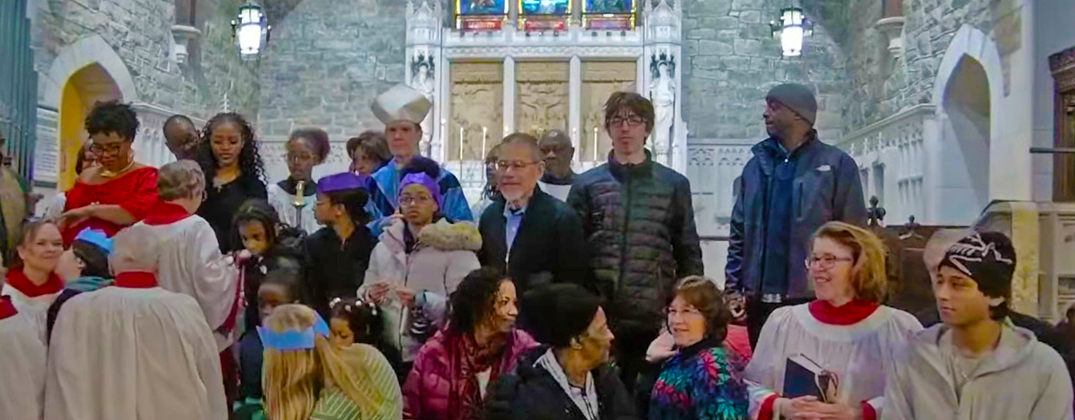 A visit from Bishop Heyd